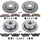 Purchase Top-Quality POWER STOP - K6268-36 - Front Disc Brake Kit pa6