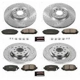 Purchase Top-Quality Front Disc Brake Kit by POWER STOP - K6541 pa12