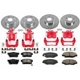 Purchase Top-Quality Front Disc Brake Kit by POWER STOP - KC1047 pa2