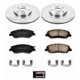 Purchase Top-Quality Front Disc Brake Kit by POWER STOP - KOE6951 pa2