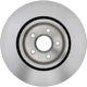 Purchase Top-Quality ACDELCO - 18A2937 - Black Hat Front Disc Brake Rotor pa3