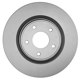 Purchase Top-Quality ACDELCO PROFESSIONAL - 18A81055 - Front Brake Rotor pa3