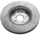 Purchase Top-Quality ADVICS - A6F1070 - Front Disc Brake Rotor pa2