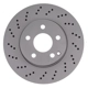 Purchase Top-Quality AGNA BRAKES - CR28085 - Front Disc Brake Rotor pa3