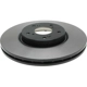 Purchase Top-Quality AGNA BRAKES - CR50025 - Front Disc Brake Rotor pa1