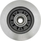 Purchase Top-Quality AGNA BRAKES - CR54068 - Front Disc Brake Rotor pa2