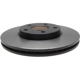 Purchase Top-Quality AGNA BRAKES - CR85025 - Front Disc Brake Rotor pa2