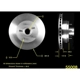 Purchase Top-Quality BENDIX GLOBAL - PRT1603 - Disc Brake Rotor pa1