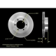 Purchase Top-Quality BENDIX GLOBAL - PRT5458 - Disc Brake Rotor pa1
