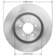Purchase Top-Quality BENDIX GLOBAL - PRT5956 - Disc Brake Rotor pa1