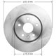Purchase Top-Quality BENDIX GLOBAL - PRT5973 - Disc Brake Rotor pa1