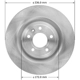 Purchase Top-Quality BENDIX GLOBAL - PRT6035 - Disc Brake Rotor pa1