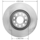 Purchase Top-Quality BENDIX GLOBAL - PRT6081 - Disc Brake Rotor pa1
