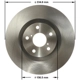 Purchase Top-Quality BENDIX GLOBAL - PRT6143 - Disc Brake Rotor pa2