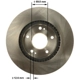Purchase Top-Quality BENDIX GLOBAL - PRT6148 - Disc Brake Rotor pa3