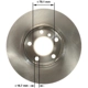 Purchase Top-Quality BENDIX GLOBAL - PRT6160 - Disc Brake Rotor pa3