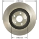 Purchase Top-Quality BENDIX GLOBAL - PRT6172 - Disc Brake Rotor pa1