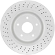 Purchase Top-Quality Front Disc Brake Rotor by BOSCH - 25011433 pa1