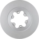 Purchase Top-Quality Front Disc Brake Rotor by BOSCH - 25011458 pa2
