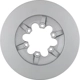 Purchase Top-Quality Front Disc Brake Rotor by BOSCH - 25011458 pa5