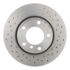 Front Disc Brake Rotor by BREMBO - 09.5390.3X (1 Qty) pa1