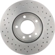 Purchase Top-Quality Front Disc Brake Rotor by BREMBO - 09.5390.3X (1 Qty) pa24