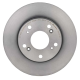 Front Disc Brake Rotor by BREMBO - 09.5457.31 (1 Qty) pa1