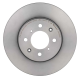 Front Disc Brake Rotor by BREMBO - 09.5509.11 (1 Qty) pa8
