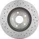 Purchase Top-Quality Front Disc Brake Rotor by BREMBO - 09.5673.1X (1 Qty) pa5