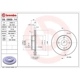 Purchase Top-Quality Front Disc Brake Rotor by BREMBO - 09.5869.14 (1 Qty) pa5