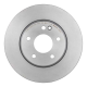 Front Disc Brake Rotor by BREMBO - 09.6845.11 (1 Qty) pa1