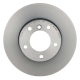 Front Disc Brake Rotor by BREMBO - 09.6924.11 (1 Qty) pa1