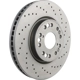 Purchase Top-Quality Front Disc Brake Rotor by BREMBO - 09.8402.1X (1 Qty) pa1