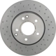 Purchase Top-Quality Front Disc Brake Rotor by BREMBO - 09.8411.1X (1 Qty) pa2