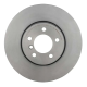 Front Disc Brake Rotor by BREMBO - 09.8555.21 (1 Qty) pa1