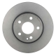Front Disc Brake Rotor by BREMBO - 09.8681.11 (1 Qty) pa1