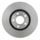 Front Disc Brake Rotor by BREMBO - 09.8690.11 (1 Qty) pa1