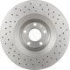 Purchase Top-Quality Front Disc Brake Rotor by BREMBO - 09.8841.3X (1 Qty) pa5