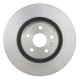 Front Disc Brake Rotor by BREMBO - 09.8906.31 (1 Qty) pa1