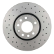 Front Disc Brake Rotor by BREMBO - 09.9162.1X (1 Qty) pa1