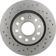 Purchase Top-Quality Front Disc Brake Rotor by BREMBO - 09.9167.1X (1 Qty) pa2