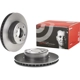 Purchase Top-Quality Front Disc Brake Rotor by BREMBO - 09.9172.11 (1 Qty) pa1