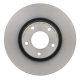 Front Disc Brake Rotor by BREMBO - 09.9468.21 (1 Qty) pa1