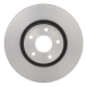 Front Disc Brake Rotor by BREMBO - 09.9468.31 (1 Qty) pa1