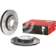 Purchase Top-Quality Front Disc Brake Rotor by BREMBO - 09.9574.11 (1 Qty) pa5