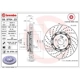 Purchase Top-Quality Front Disc Brake Rotor by BREMBO - 09.9764.23 (1 Qty) pa4