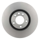 Front Disc Brake Rotor by BREMBO - 09.9870.11 (1 Qty) pa2