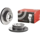 Purchase Top-Quality Front Disc Brake Rotor by BREMBO - 09.9905.11 (1 Qty) pa5