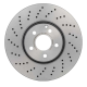 Front Disc Brake Rotor by BREMBO - 09.A828.11 (1 Qty) pa1