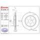 Purchase Top-Quality Front Disc Brake Rotor by BREMBO - 09.B448.11 (1 Qty) pa5